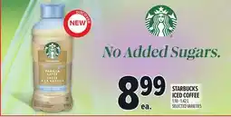 Metro STARBUCKS ICED COFFEE offer