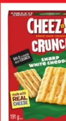 Metro CHEEZ-IT CRACKERS offer