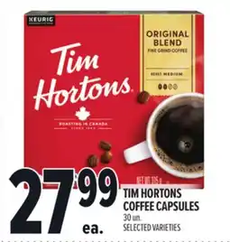 Metro TIM HORTONS COFFEE CAPSULES offer