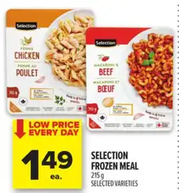 Metro SELECTION FROZEN MEAL offer