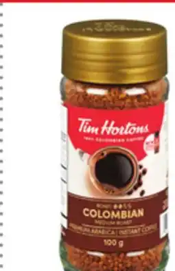 Metro TIM HORTONS INSTANT COFFEE offer