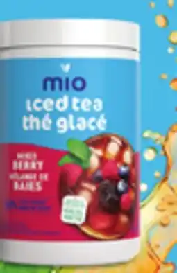 Metro MIO ICED TEA POWDERS offer