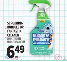 Metro SCRUBBING BUBBLES OR FANTASTIK CLEANER offer