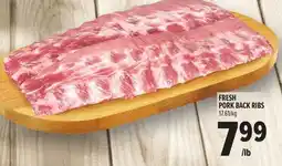 Metro FRESH PORK BACK RIBS offer