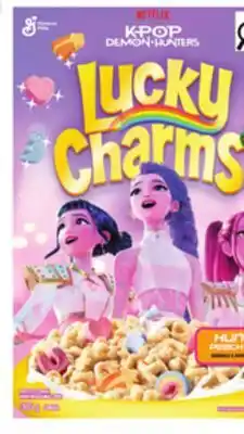 Metro GENERAL MILLS K-POP LUCKY CHARMS OR CINNAMON TOAST CRUNCH CEREAL offer
