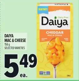 Metro DAIYA MAC & CHEESE offer