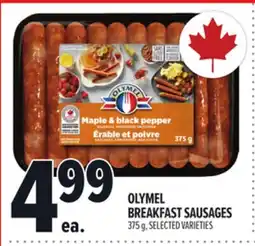 Metro OLYMEL BREAKFAST SAUSAGES offer