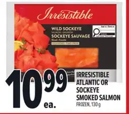Metro IRRESISTIBLE ATLANTIC OR SOCKEYE SMOKED SALMON offer