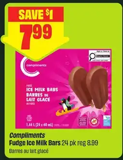 FreshCo Compliments Fudge Ice Milk Bars offer