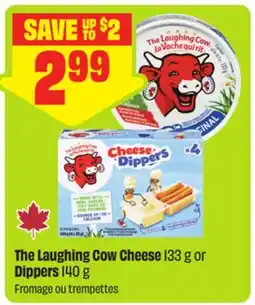 FreshCo The Laughing Cow Cheese 133 g or Dippers 140 g offer