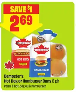 FreshCo Dempster's Hot Dog or Hamburger Buns offer