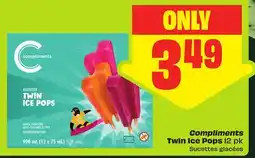 FreshCo Compliments Twin Ice Pops offer