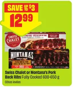 FreshCo Swiss Chalet or Montana's Pork Back Ribs Fully Cooked offer
