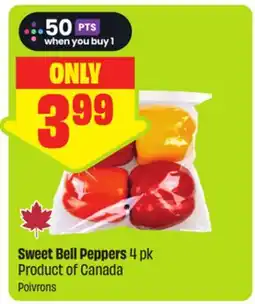 FreshCo Sweet Bell Peppers 4 pk Product of Canada offer