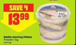 FreshCo Baltic Herring Fillets Frozen offer