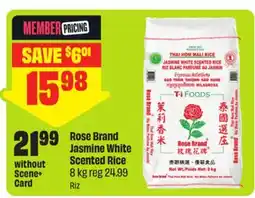 FreshCo Rose Brand Jasmine White Scented Rice offer