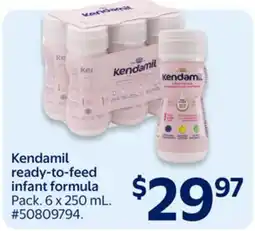 Walmart Kendamil ready-to-feed infant formula offer