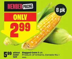 FreshCo Bagged Corn 8 pk Product of Ontario, Canada No. 1 offer