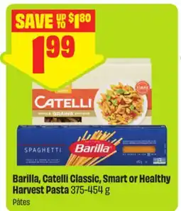 FreshCo Barilla, Catelli Classic, Smart or Healthy Harvest Pasta offer