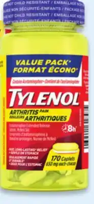 Walmart Tylenol Muscle & Body or Arthritis pain relief offer