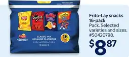 Walmart Frito-Lay snacks 16-pack offer