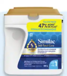 Walmart Similac 360 Total Care step 1 powder infant formula offer