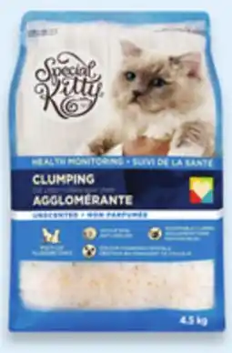 Walmart Special Kitty health monitoring cat litter offer