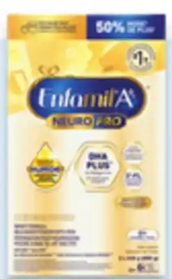 Walmart Enfamil A+ NeuroPro 2 x 445 g or NeuroPro Gentlease 2 x 431 g Powder Formula Refill offer