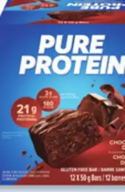 Walmart Pure Protein bars offer
