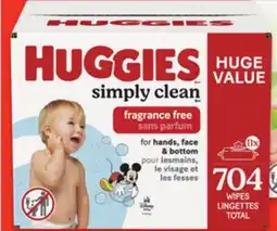 Walmart Huggies 10x or 11x wipes offer
