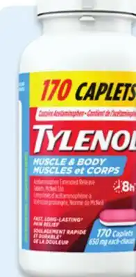 Walmart Tylenol Muscle & Body offer