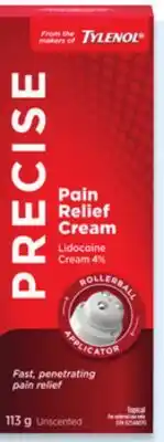 Walmart Precise Pain Relief Cream offer