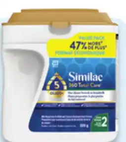 Walmart Similac 360 Total Care step 1 or 2 powder infant formula offer