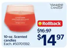 Walmart 10-OZ. Scented candles offer
