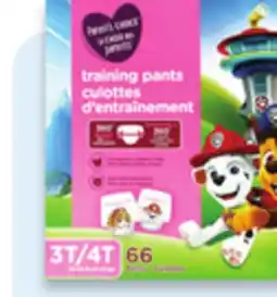 Walmart Parent's Choice training pants offer