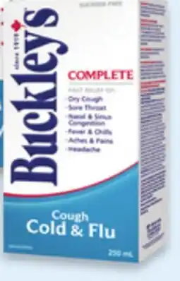 Walmart Buckley's Complete syrup offer
