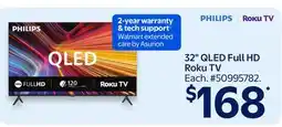 Walmart 32 QLED Full HD Roku TV offer