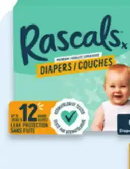 Walmart Rascals premium superpack diapers offer