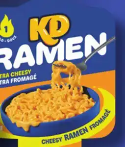 Walmart Kraft Dinner Cheesy Ramen offer