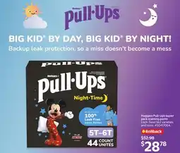 Walmart Huggies Pull Ups Super Pack Training Pants offer