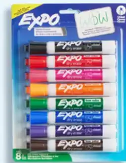 Walmart Expo dry erase markers 8-pack offer