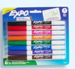 Walmart Expo dry erase markers 8-pack offer
