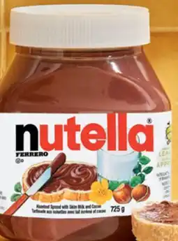 Walmart Nutella hazelnut or peanut offer