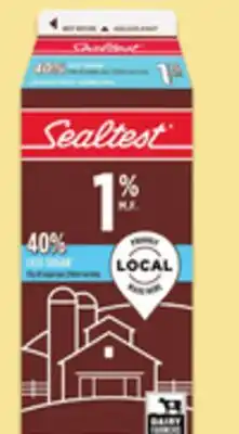 Walmart Sealtest chocolate milk offer