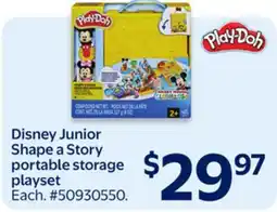 Walmart Disney Junior a Story portable storage playset offer