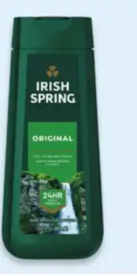 Walmart Irish Spring body wash offer