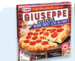 Walmart Dr. Oetker Giuseppe rising crust frozen pizza offer