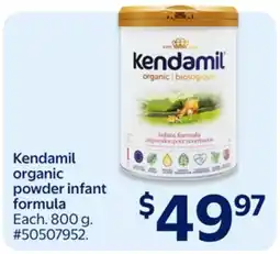 Walmart Kendamil organic powder infant formula offer