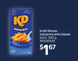 Walmart Kraft Dinner macaroni and cheese offer