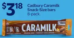 Walmart Cadbury Caramilk Snack-Size bars offer
